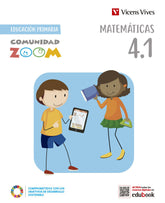 Matemáticas 4 (4.1 - 4.2 - 4.3) Comunidad Zoom | Varios autores | 9788468291857 (Vicens Vives)